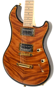 Curly Redwood top Guitar by Alsip Guitars - USA www.cralsipguitars.com