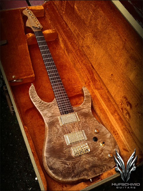 Hufschmid Guitar features Luthier Tonewoods from OregonWildwood.com
