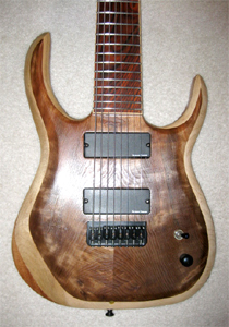 8 String Curly Redwood by Thomas Smith Guitars, USA Email