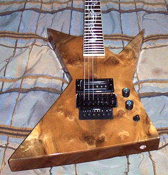 Myrtlewood Custom Guitar by Wes Shepard janeshepard@bellsouth.net USA