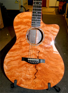 Curly Redwood top acoustic by Jesse Stearn   jesse.stearn@gmail.com
