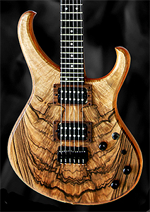 Franquette Walnut guitar by Black Mesa Guitars  USA