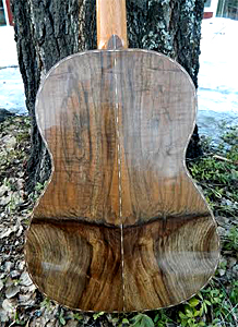 Grafted Walnut guitar by Heikki Rousu  heikki.rousu@hotmail.com  Sweden