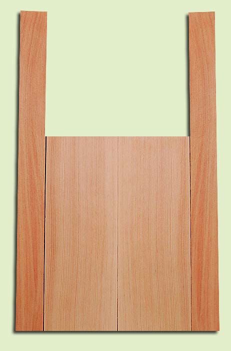 Douglas Fir, Mandolin Flat Top Back & Side Set, Med. to Fine Grain