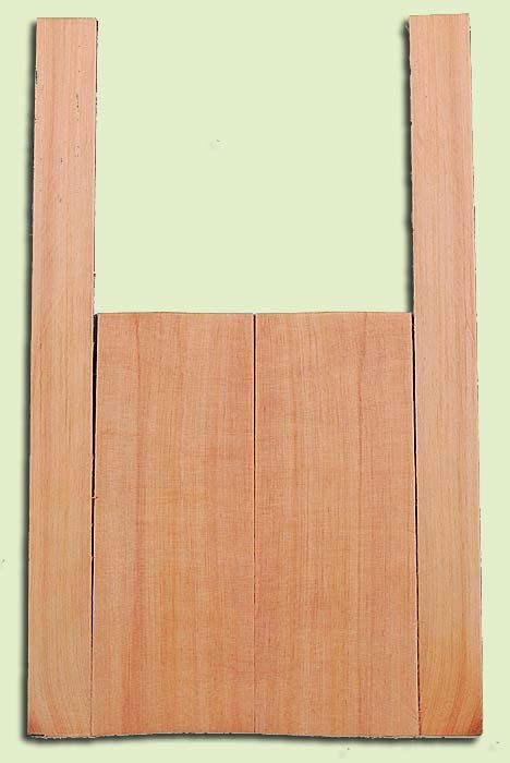 Douglas Fir, Mandolin Flat Top Back & Side Set, Fine Grain