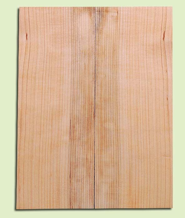 Port Orford Cedar, Mandolin Flat Top Soundboard, Wide to Medium Grain
