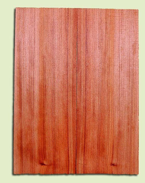 Redwood, Mandolin Flat Top Soundboard Set, Fine to Very Fine Straight Grain Salvaged Old Growth 