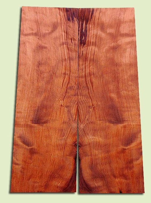 Curly Redwood, Solid Body Guitar or Bass Fat Drop Top Set, Very Fine Grain Salvaged Old Growth