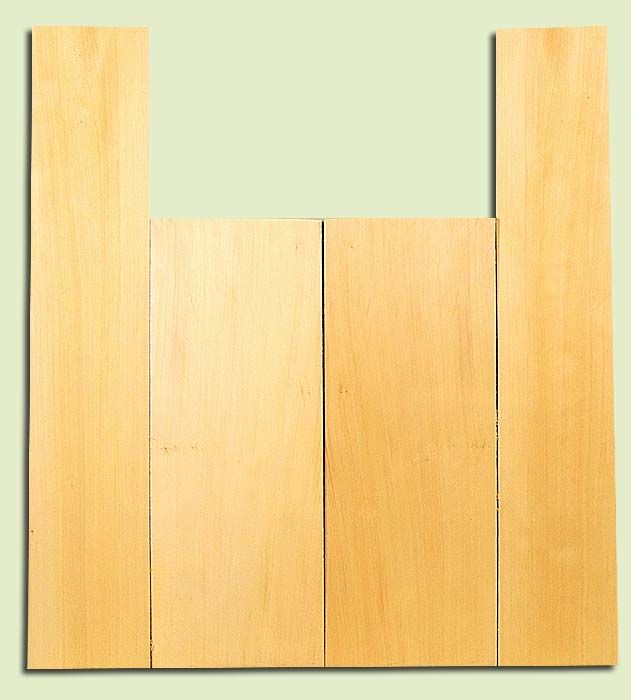 Alaska Yellow Cedar, Dreadnought Size Acoustic Guitar Back & Side Set, Med. to Fine Grain Salvaged Old Growth