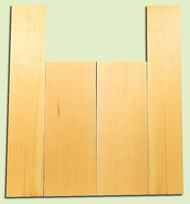 Alaska Yellow Cedar, Dreadnought Size Acoustic Guitar Back & Side Set, Very Fine Grain Salvaged Old Growth