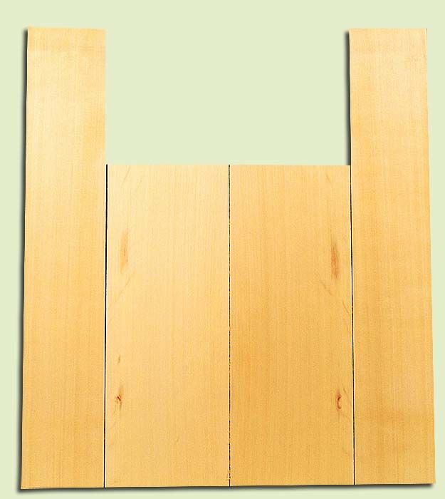 Alaska Yellow Cedar Acoustic Guitar Back and Side Sets