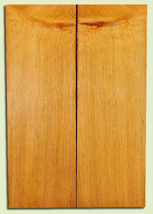 Douglas Fir, Tenor or Baritone Ukulele Soundboard Set, Med. to Fine Grain
