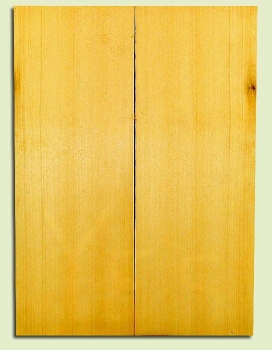 Alaska Yellow Cedar, Tenor or Baritone Ukulele Soundboard, Med. to Fine Grain