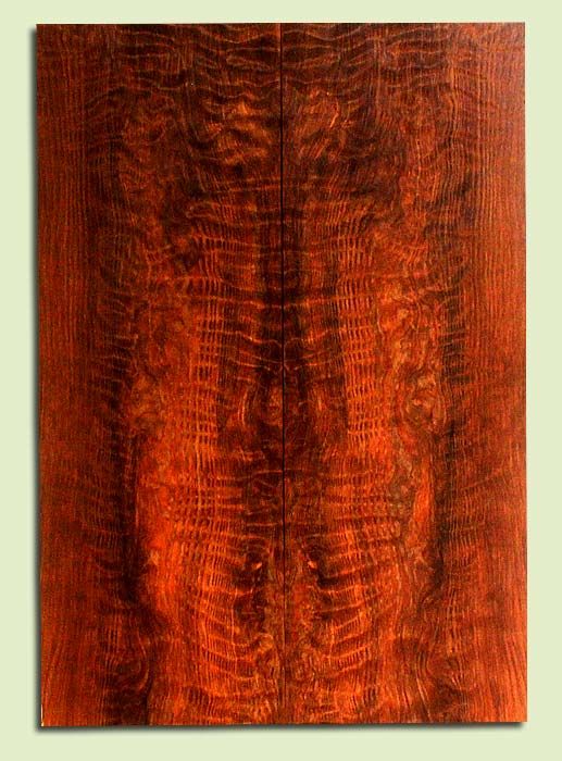 Curly Redwood, Solid Body Guitar or Bass Drop Top Set, Med. to Fine Grain Salvaged Old Growth