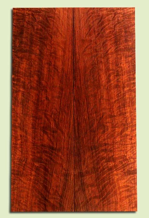 Curly Redwood, Solid Body Guitar or Bass Drop Top Set, Med. to Fine Grain Salvaged Old Growth