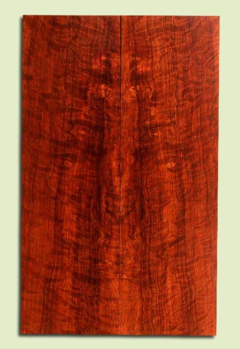 Curly Redwood, Solid Body Guitar or Bass Drop Top Set, Med. to Fine Grain Salvaged Old Growth