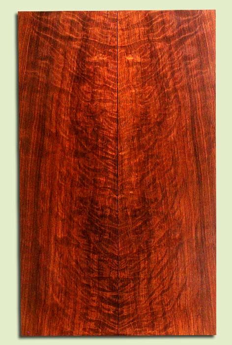 Curly Redwood, Solid Body Guitar or Bass Drop Top Set, Med. to Fine Grain Salvaged Old Growth