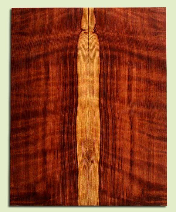 Curly Redwood, Solid Body Guitar Drop Top Set, Med. to Fine Grain Salvaged Old Growth