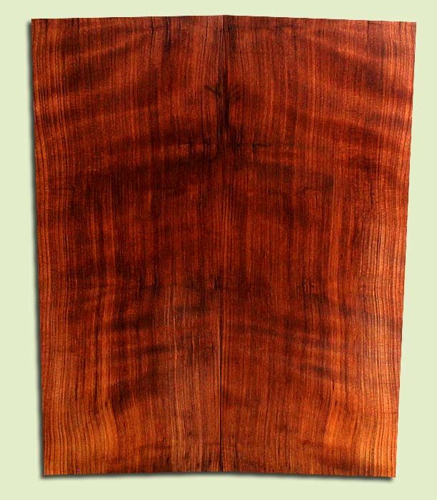 Curly Redwood, Solid Body Guitar Drop Top Set, Med. to Fine Grain Salvaged Old Growth