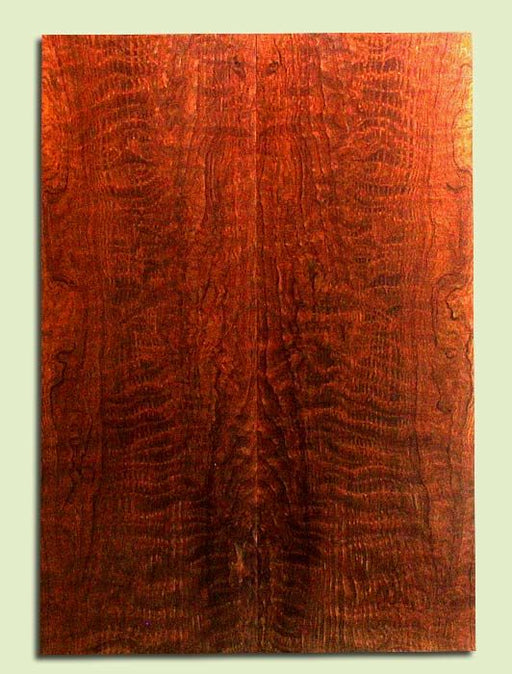 Curly Redwood, Solid Body Guitar Drop Top Set, Med. to Fine Grain Salvaged Old Growth