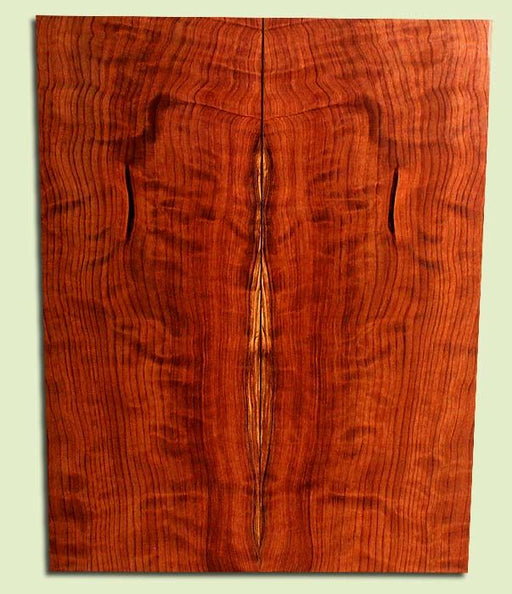 Curly Redwood, Solid Body Guitar or Bass Drop Top Set, Med. to Fine Grain Salvaged Old Growth