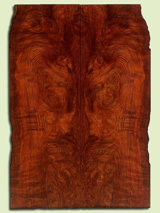 Curly Redwood, Solid Body Guitar Drop Top Set, Med. to Fine Grain Salvaged Old Growth