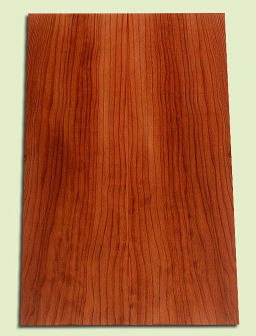 Curly Redwood, Solid Body Guitar Drop Top Set, Med. to Fine Grain Salvaged Old Growth