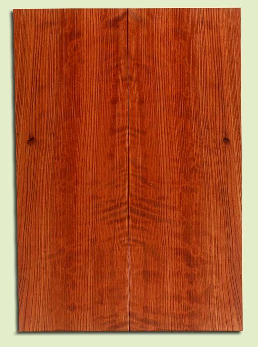 Curly Redwood, Solid Body Guitar Drop Top Set, Med. to Fine Grain Salvaged Old Growth