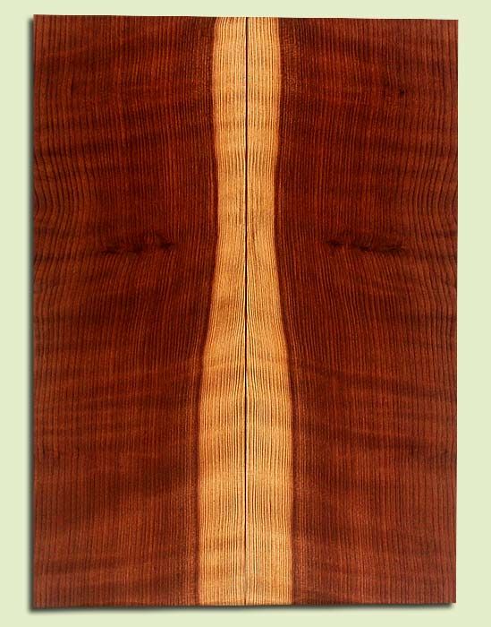 Curly Redwood, Solid Body Guitar Drop Top Set, Med. to Fine Grain Salvaged Old Growth