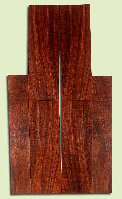 Koa Ukulele Back and Side Sets