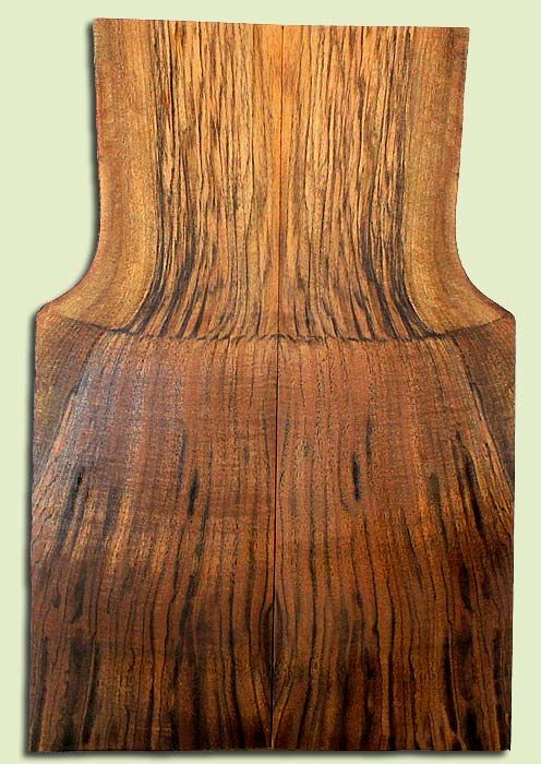 Claro Walnut, Solid Body Guitar Drop Top Set, Salvaged from Commercial Grove