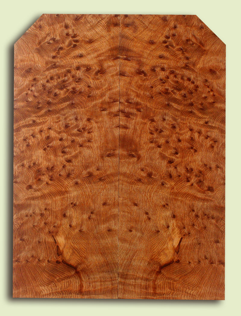 Curly Redwood Solidbody Guitar or Bass Top, Burl, Figure 