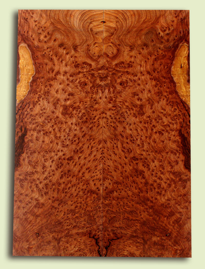 Curly Redwood Solidbody Guitar or Bass Top, Burl, Figure 