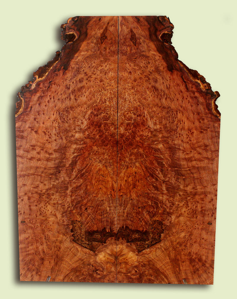 Curly Redwood Solidbody Guitar Top, Burl, Figure 