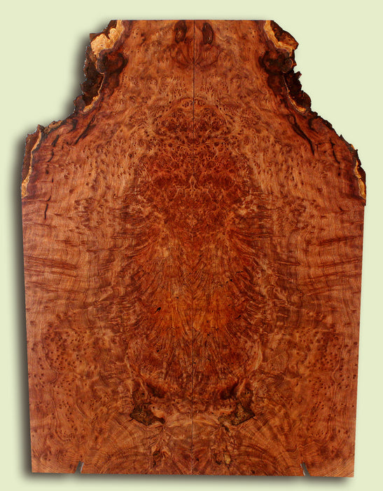 Curly Redwood Solidbody Guitar or Bass Top, Burl, Figure 