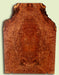 Curly Redwood Solidbody Guitar or Bass Top, Burl, Figure 