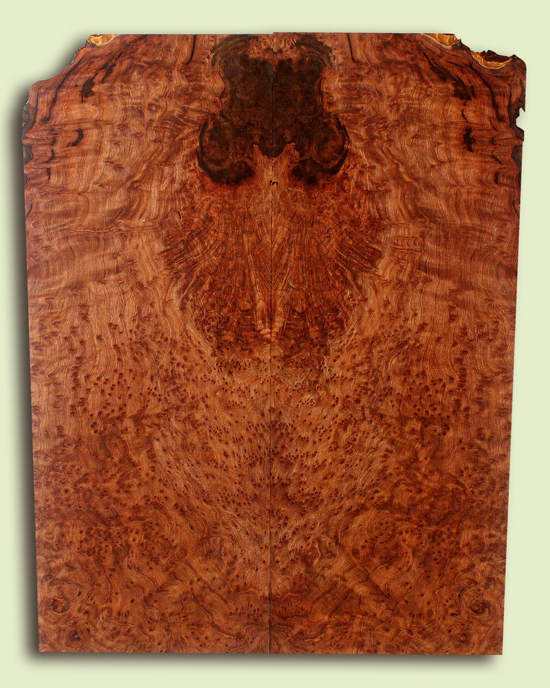 Curly Redwood Solidbody Guitar Top, Burl, Figure 