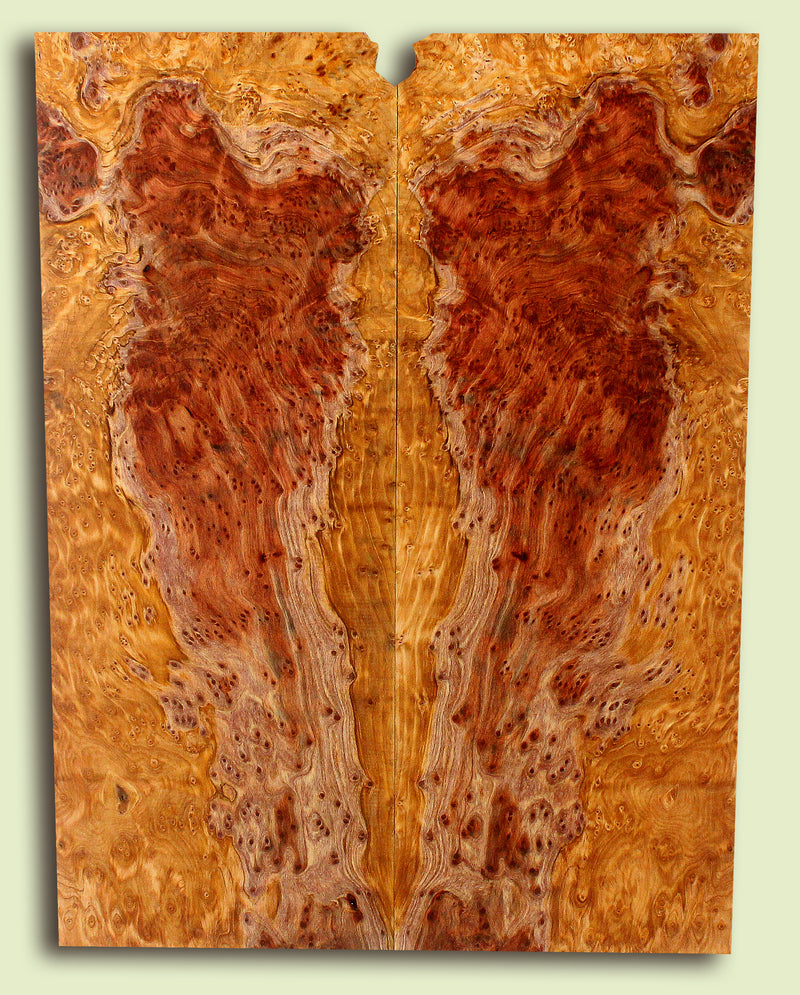 Curly Redwood Solidbody Guitar Top, Burl, Figure 