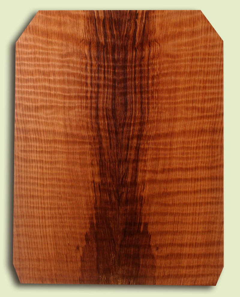 Curly Redwood Solidbody Guitar or Bass Top, Burl, Figure 
