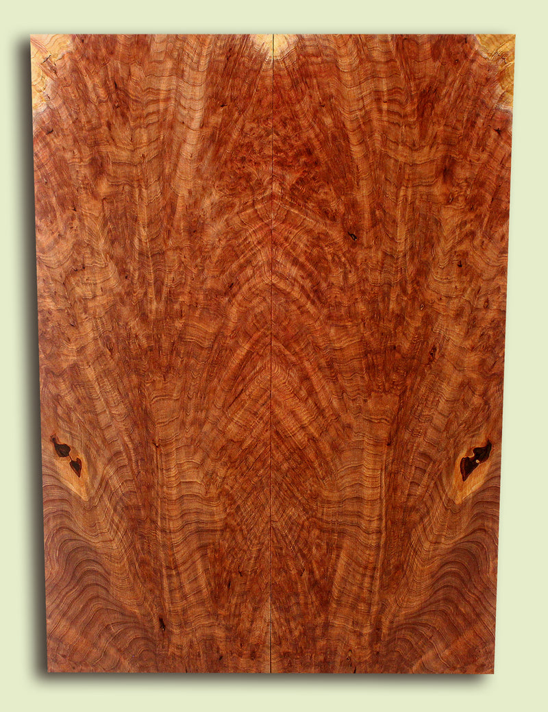 Curly Redwood Solidbody Guitar or Bass Top, Burl, Figure 