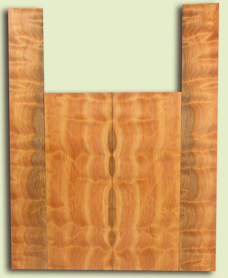 Douglas fir Acoustic Guitar Back and Sides, Dreadnought, Salvaged Old Growth, Excellent Pattern