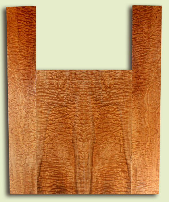 Western Big Leaf Maple B&S Set, Dreadnought, Rare Quilted Figure 