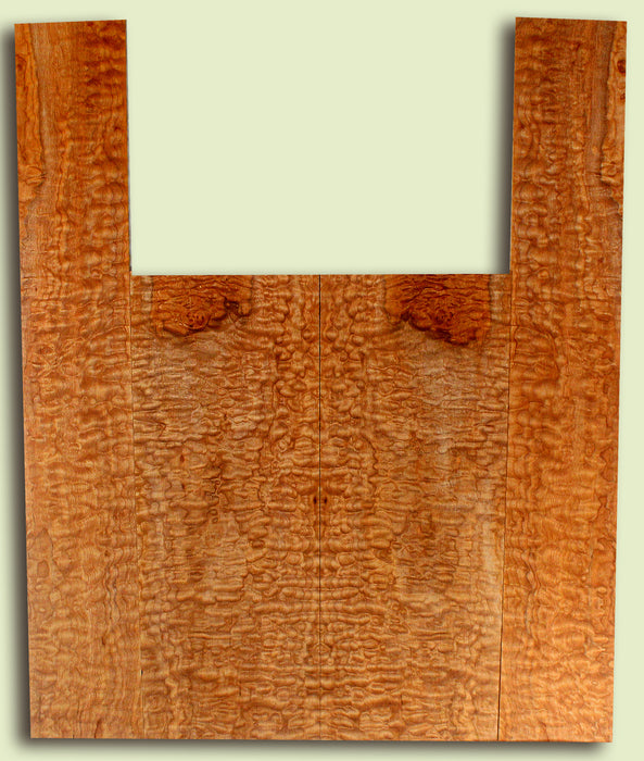 Western Big Leaf Maple B&S Set, Dreadnought, Rare Quilted Figure 