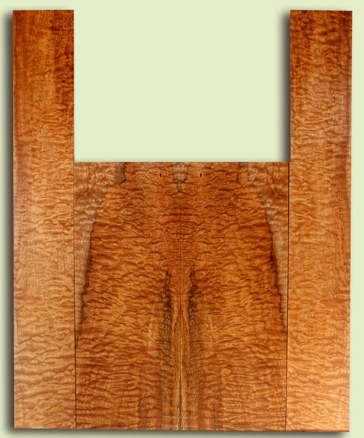 Western Big Leaf Maple B&S Set, Dreadnought, Rare Quilted Figure 