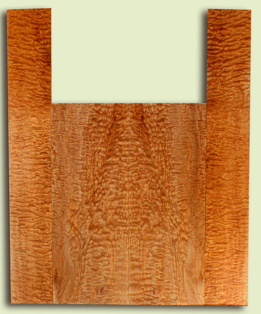 Western Big Leaf Maple B&S Set, Dreadnought, Rare Quilted Figure 