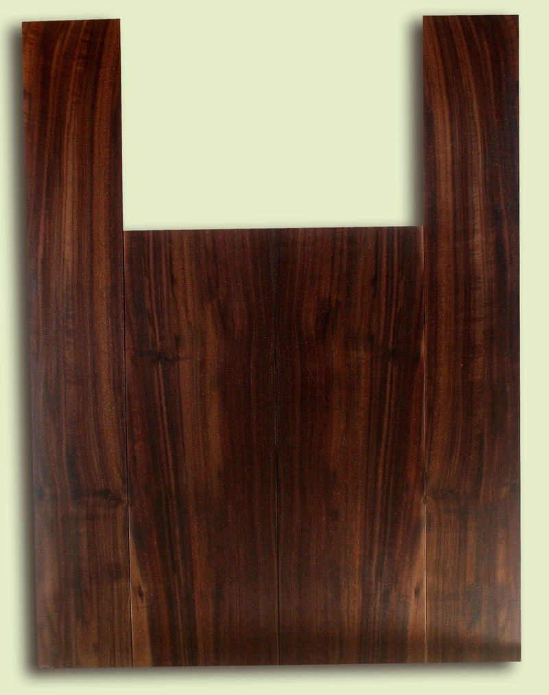 Walnut Guitar Back and Sides, Salvaged from Commercial Grove