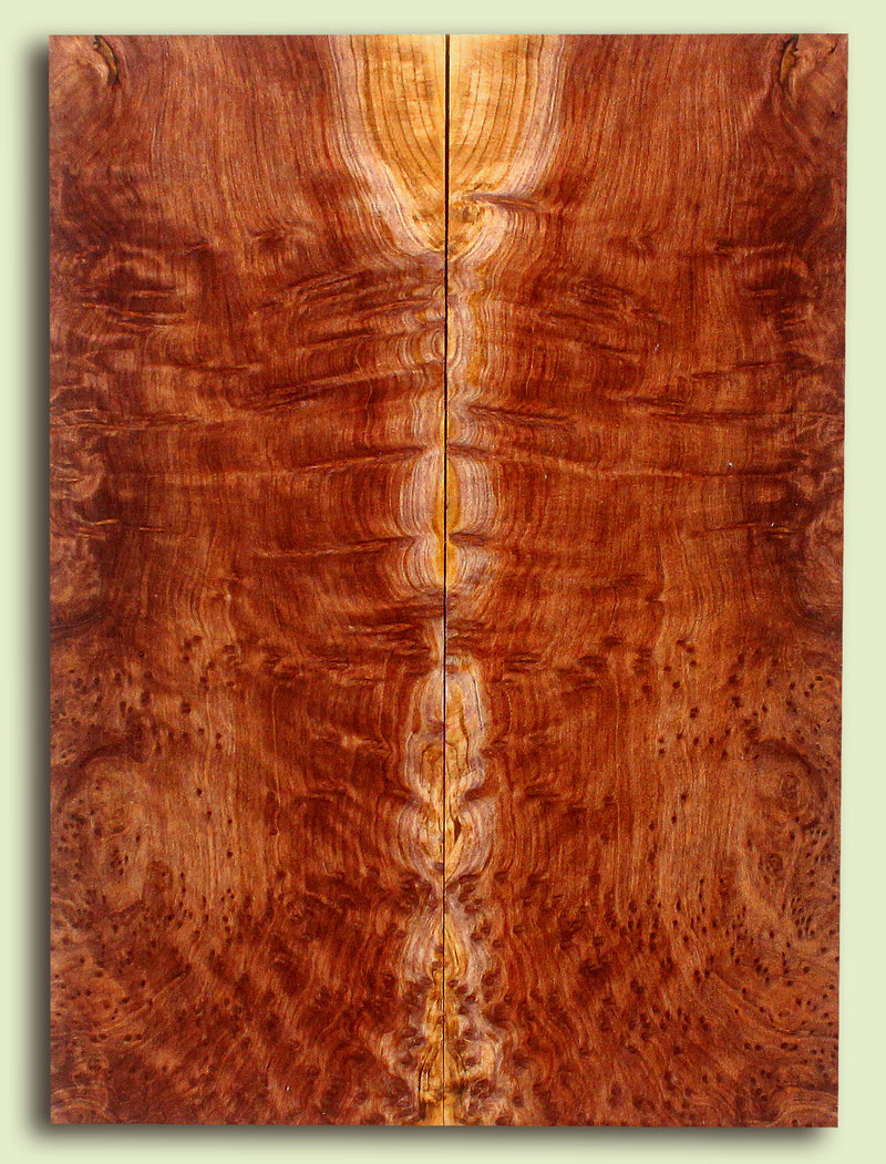 Curly Redwood Ukulele Soundboard, Baritone , Good Tap Tone  