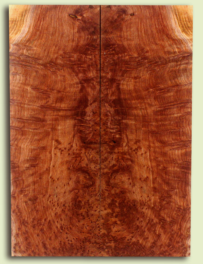Curly Redwood Ukulele Soundboard, Baritone , Good Tap Tone  
