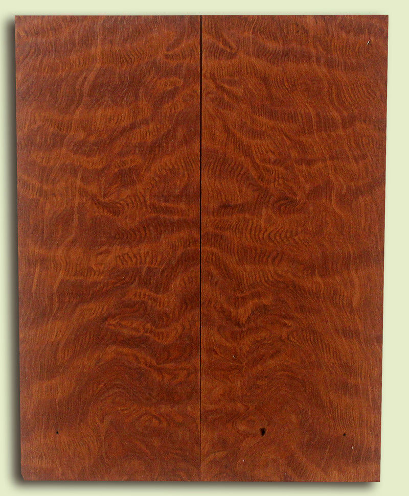 Curly Redwood Ukulele Soundboard, Baritone , Good Tap Tone  