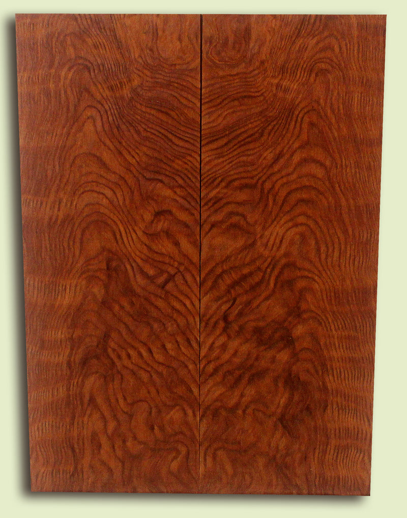 Curly Redwood Ukulele Soundboard, Baritone , Good Tap Tone  